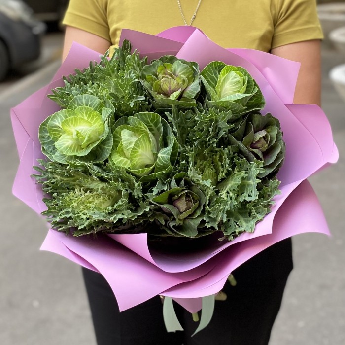 Букет из брассики Микс